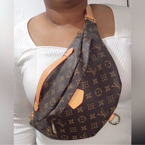 Chic NON DESIGNER Crossbody Bag in Brown Monogram